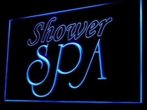 Shower Spa Luxury Resort Massage LED Neon Sign